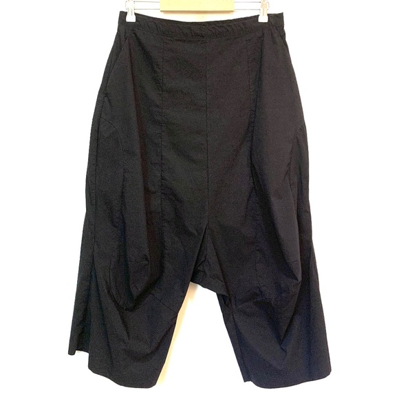 RUNDHOLZ BLACK LABEL Drop Crotch Trousers Black Size M - Picture 6 of 14
